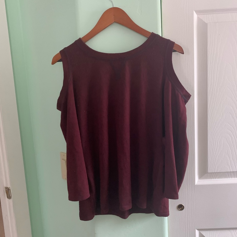 Maroon shirt